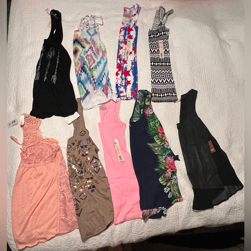 All NWT size medium tank tops